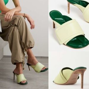 JACQUEMUS Aqua Leather Mules